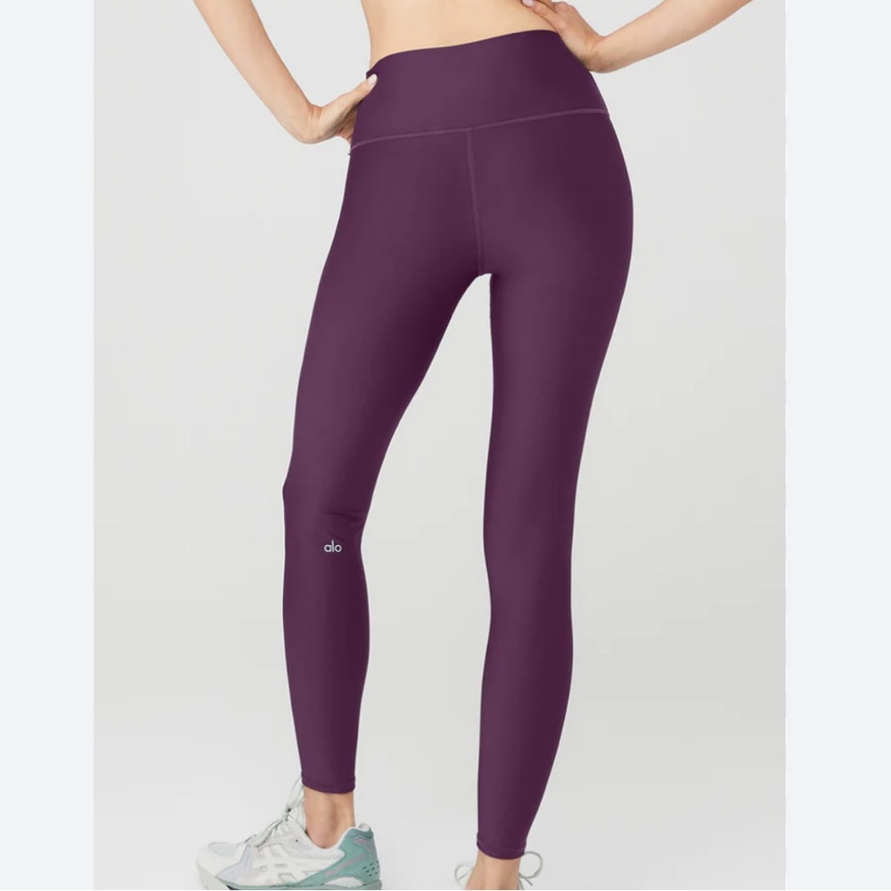COPY - Alo Yoga Airlift 7/8 Purple Leggings High-Waist XS